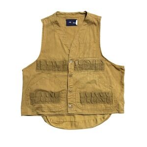 RedHead Vest Mens XL Brown Cotton Canvas Hunting Shooting Game Bag Made in Japan